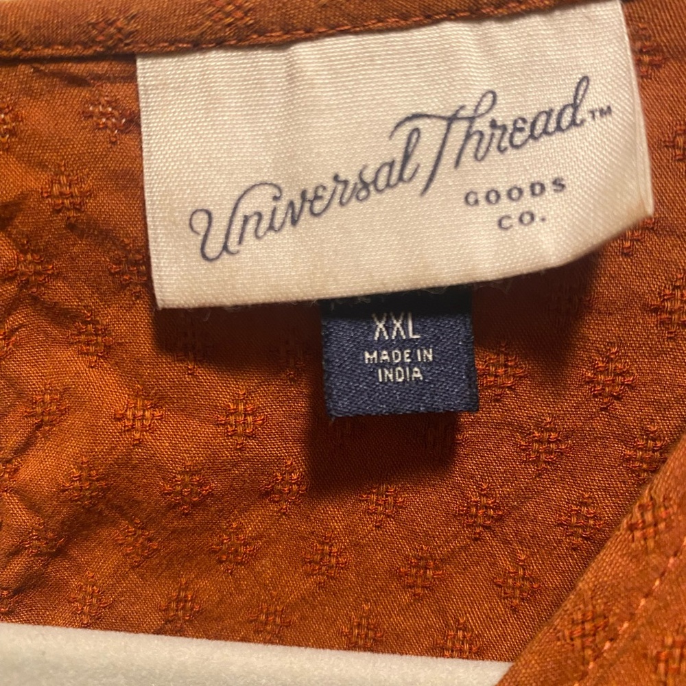Universal Thread Rust Textured Dress - Picture 3 of 3
